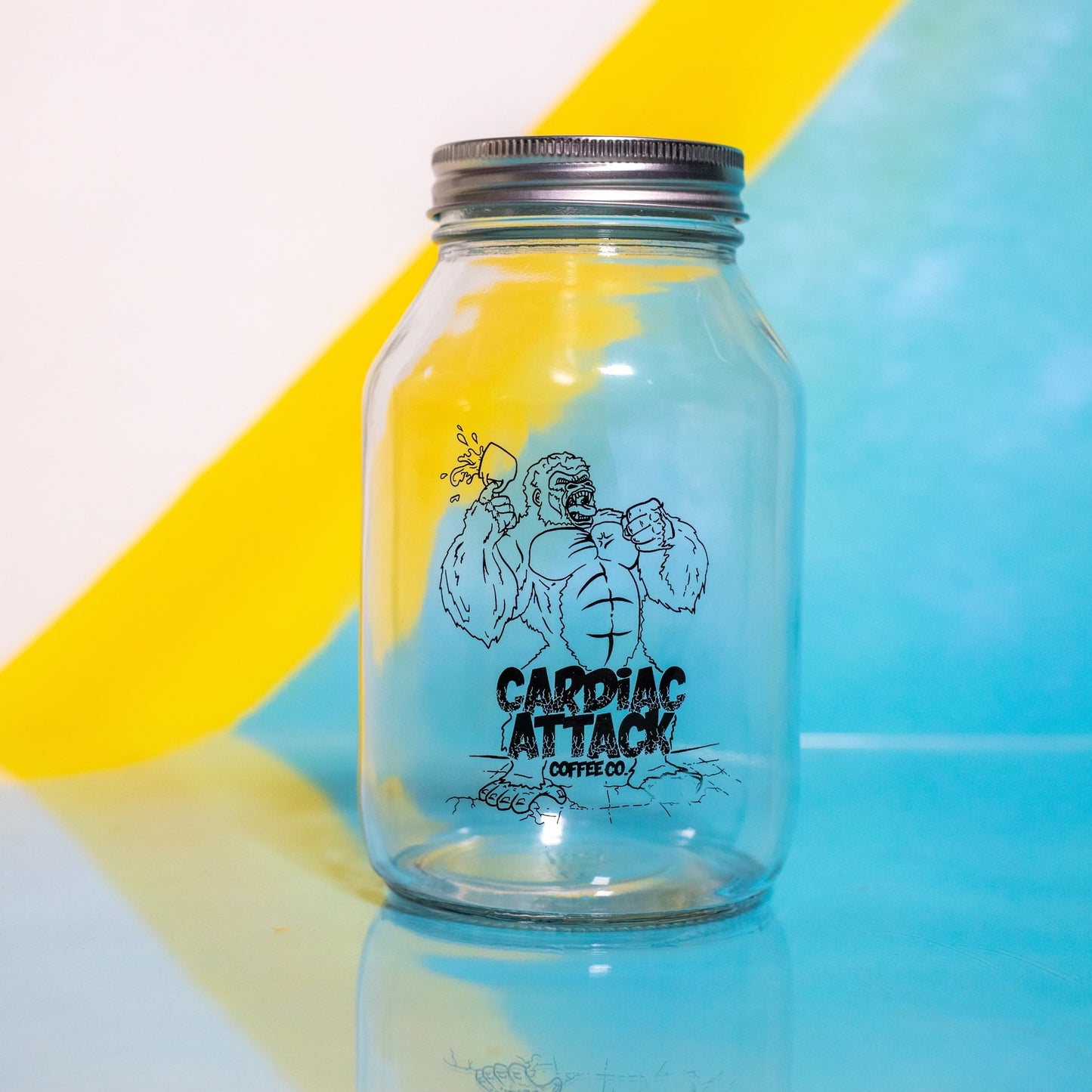 Cardiac Cold Brew Mason Jars