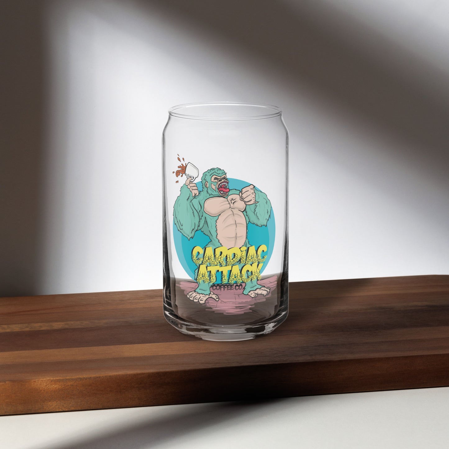 Logo Can-Shaped Glass