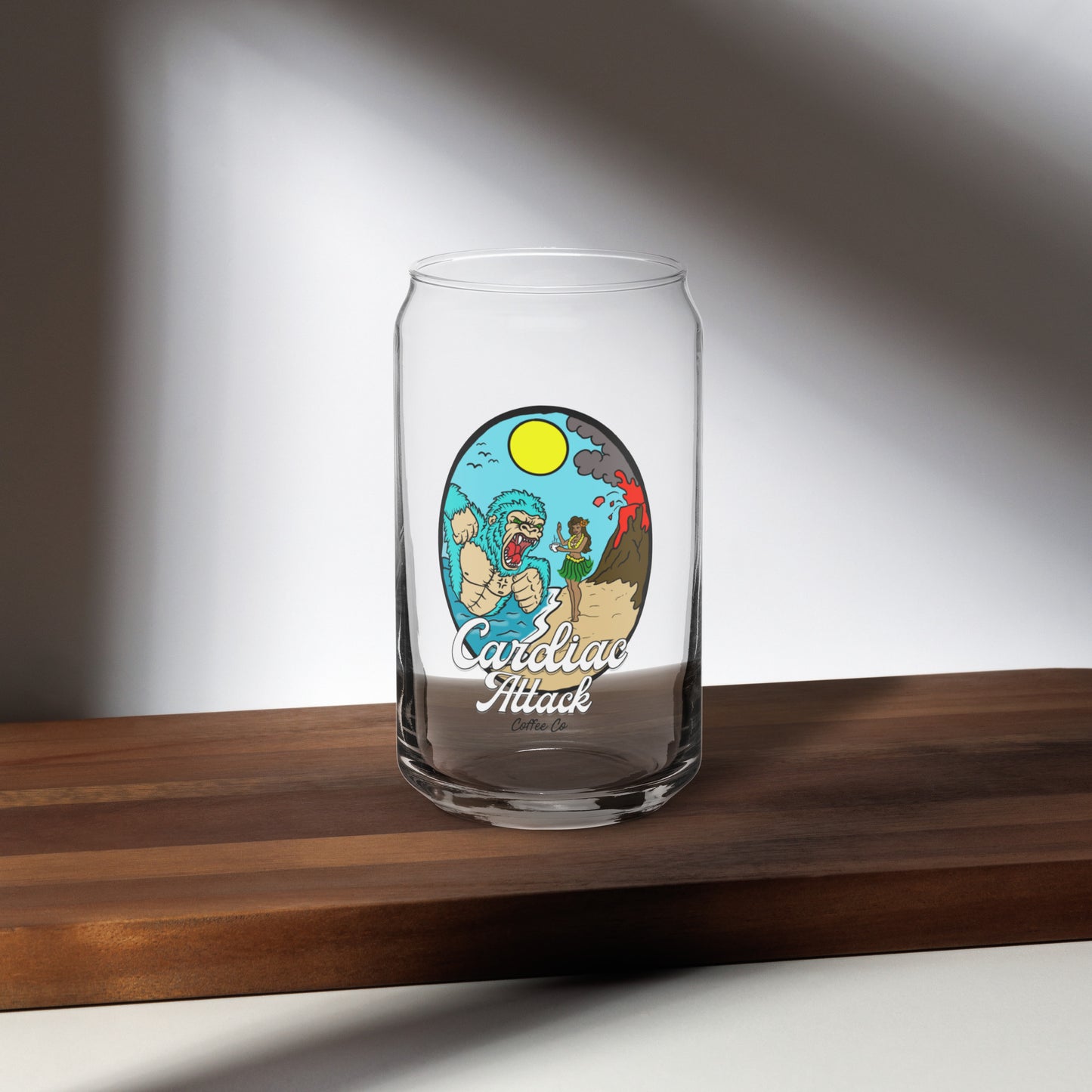 Mahalo Can-shaped Glass