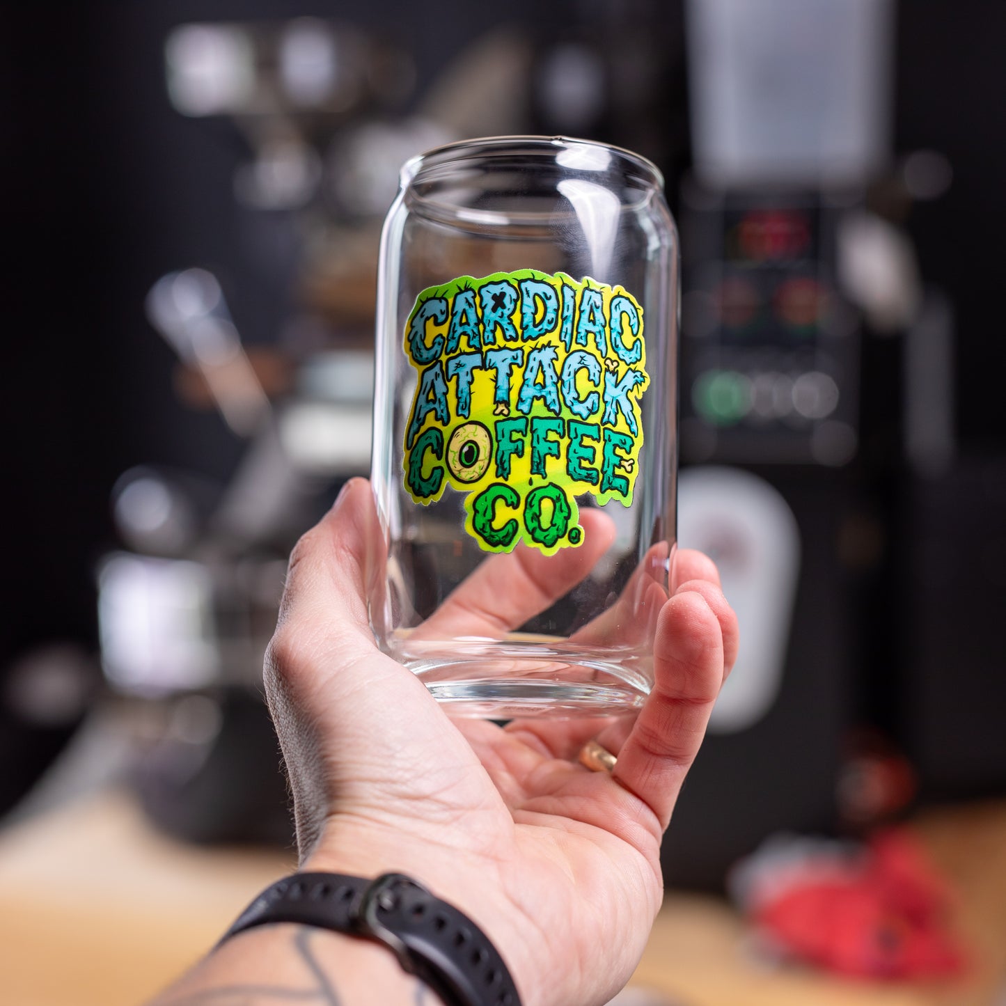 Mutant Can Shaped Glass