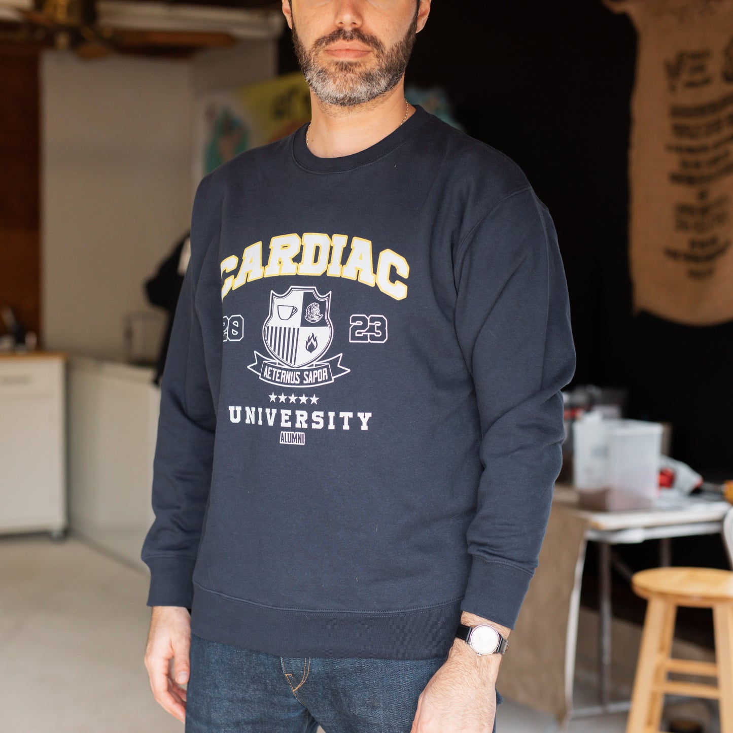 CARDIAC U Alumni Crewneck